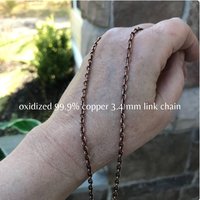 Kunzite Teardrop Copper Pendant